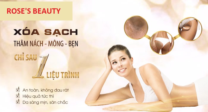 xóa thâm vùng bẹn hiệu quả tốt nhất