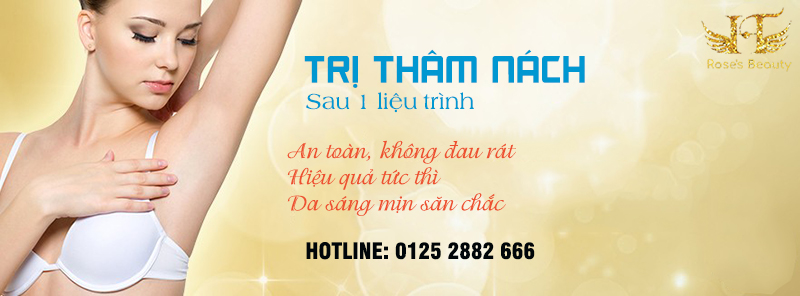 trị thâm nách ở đâu hiệu quả