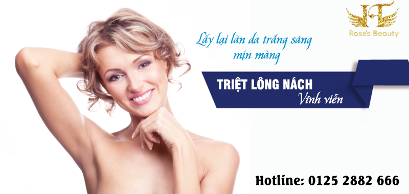 triệt lông nách ở đâu