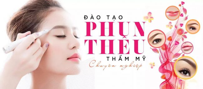 địa chỉ đào tạo phun xăm thẩm mỹ tốt nhất hà nội