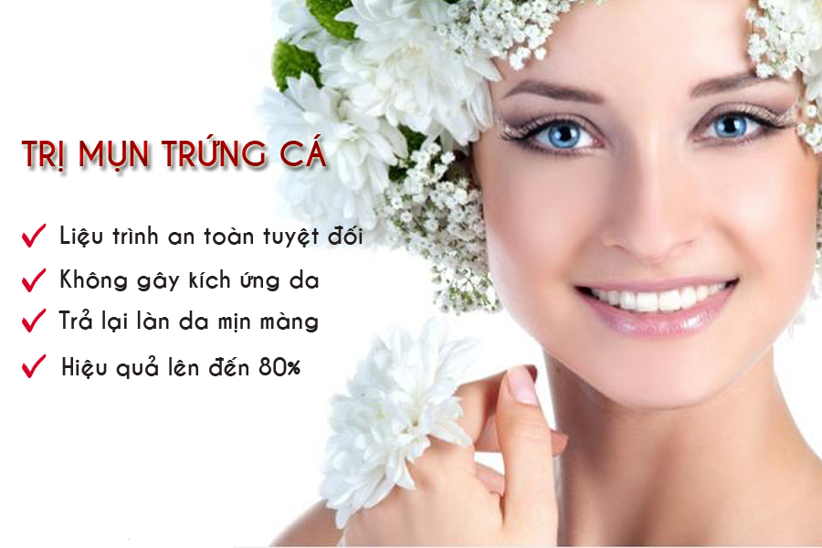 điều trị mụn trứng cá tại spa