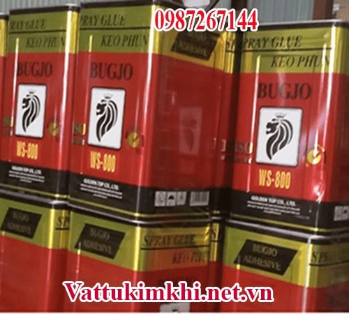 Đại lý bán Keo Phun Bugjo WS-800 uy tín