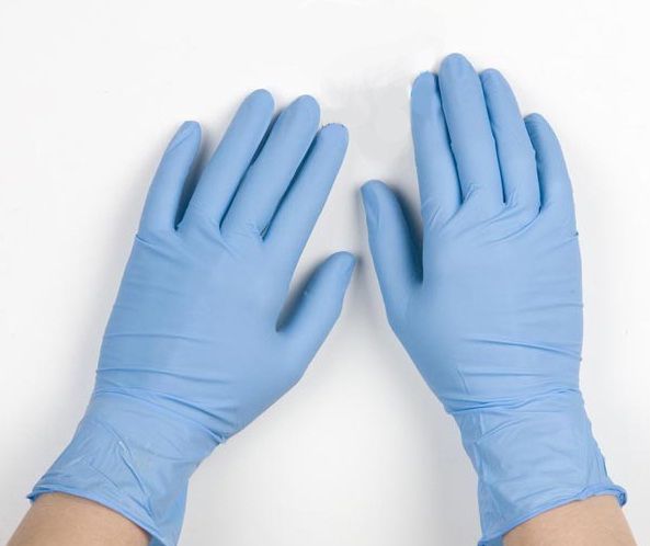 găng tay cao su y tế nitrile 6