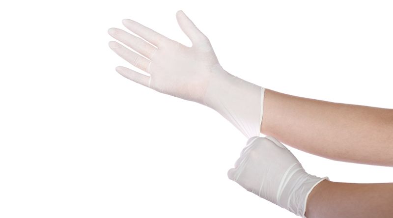 găng tay latex 1
